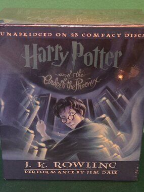 Harry Potter and the Order of the Phoenix by J.K. Rowling (Audio  CD) Sealed